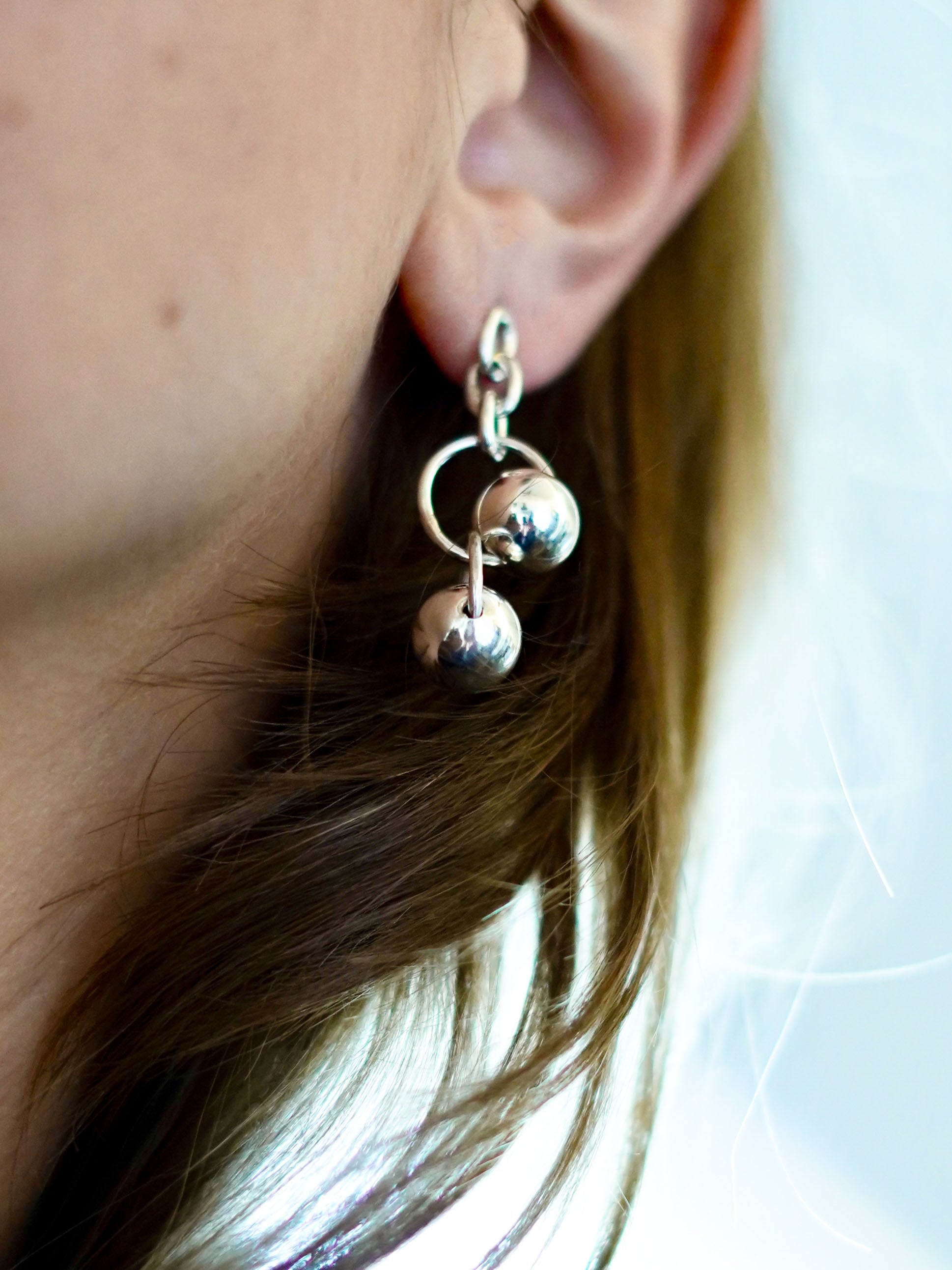 Mirror Ball Earrings I